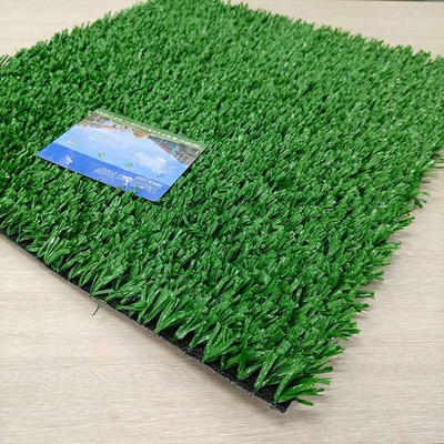 20mm đa mục đích không độc hại thể thao cỏ nhân tạo với mật độ cao cho bóng đá và sân thể thao quần vợt