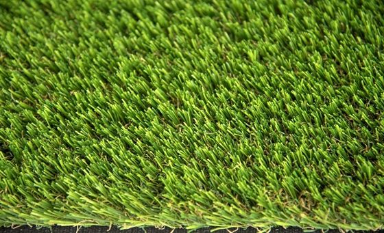 chất lượng  High Density Hybrid Artificial Grass Indoor / Outdoor Landscaping For Pets Mats 35mm Excellent Water Permeability nhà máy sản xuất