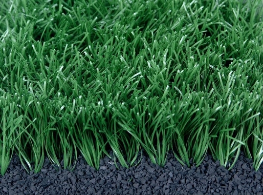 60mm Balcony Synthetic Grass 140 Stitches/M Green Fake Grass với 5/8' Gauge