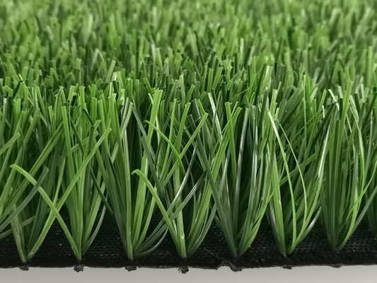 Bóng đá Cỏ nhân tạo thước 5/8 inch vật liệu PE màu xanh lá cây Cỏ giả cho sân bóng đá và sân chơi trường học