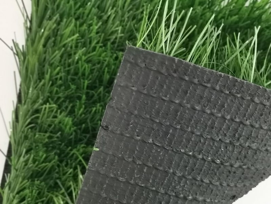 Bóng đá Cỏ nhân tạo thước 5/8 inch vật liệu PE màu xanh lá cây Cỏ giả cho sân bóng đá và sân chơi trường học
