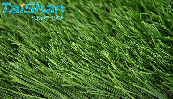 40mm Độ cao đống 12000 Dtex Granules cao su được lấp đầy bóng đá cỏ nhân tạo và bóng đá cỏ nhân tạo cho các sân thể thao