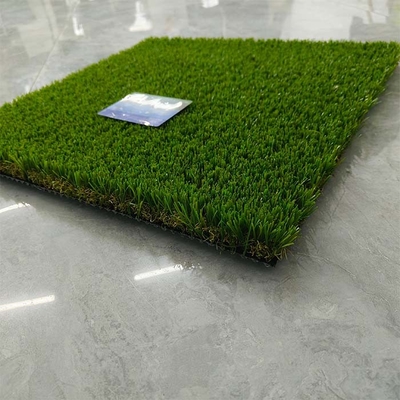 30MM Cỏ nhân tạo không nhồi màu xanh lá cây được sử dụng cho khu vực vật nuôi hoặc vườn trên mái với khả năng chống tia cực tím và độ đàn hồi tốt
