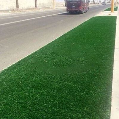 45mm cao đống cảnh quan cỏ nhân tạo với hình dạng phẳng sợi có sẵn trong bất kỳ chiều dài cần thiết