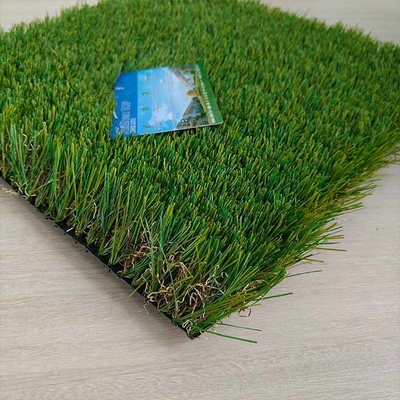 Không độc hại sân chơi Cỏ nhân tạo 45mm Độ cao đống môi trường thân thiện cỏ giả với bảo trì thấp
