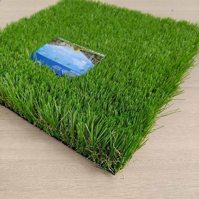 50mm giải trí cỏ nhân tạo Lanh phẳng chống mòn Độ thấm cao Bảo vệ môi trường