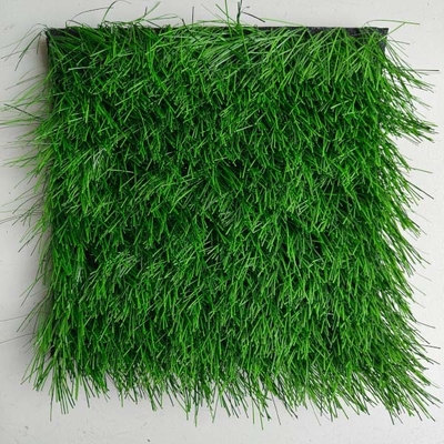 140 khâu / M 50mm Sân chơi tổng hợp Cỏ nhân tạo Nhìn thực tế Chất liệu tổng hợp Astroturf Bảo trì thấp