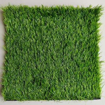 Non-Fill Synthetic Turf 25mm Cỏ nhân tạo Dtex cao cho các sân thể thao và trang trí cảnh quan