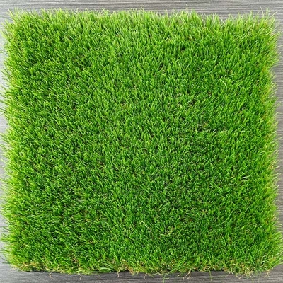 Không gây ô nhiễm cảnh quan Cỏ nhân tạo 40mm Cỏ nhân tạo xanh với bảo vệ môi trường 3/8 gauge