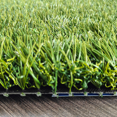 160 khâu / m 32mm cao đống Recreational Artificial Fake Grass được sử dụng cho các sân cảnh quan và sân chơi trường học