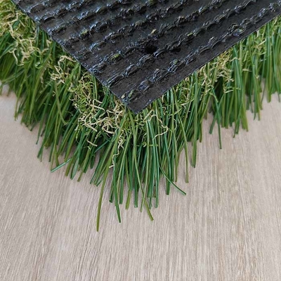 Cỏ cảnh quan nhân tạo xanh với chi phí bảo trì thấp và mật độ cao 10500-21000 khâu / m2