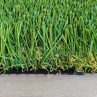 Cỏ cảnh quan nhân tạo xanh với chi phí bảo trì thấp và mật độ cao 10500-21000 khâu / m2