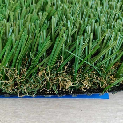 40mm Đồi cao hình "S" Sợi hiệu suất tuyệt vời Giải trí Cỏ tổng hợp cho vườn và sân