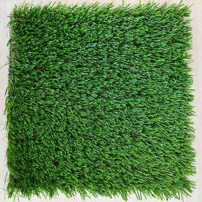 32mm Low Shrinkage Leisure Landscape Cỏ nhân tạo với chất kết dính PU và hỗ trợ PP kép