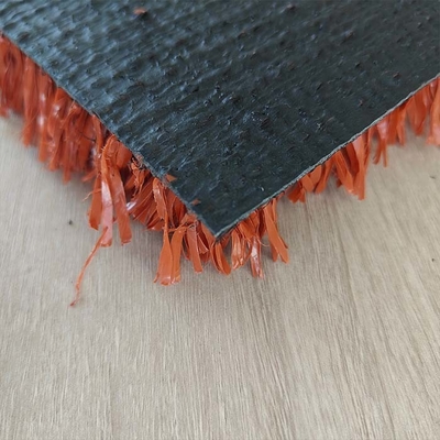 Brick Red Tennis Cỏ nhân tạo 6300 Dtex 25mm Mesh Cỏ đa chức năng Bảo trì thấp