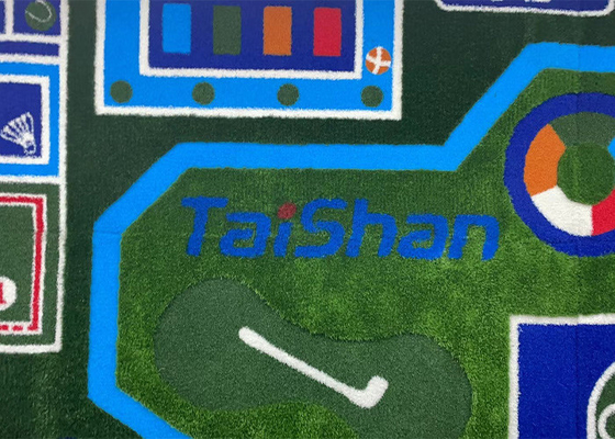 Hình ảnh tùy chỉnh hình ảnh cỏ nhân tạo vật liệu polyethylene 17mm chống tia cực tím cho mọi dịp