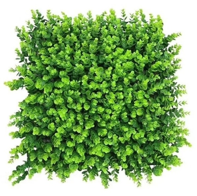 PE Polyethylene ngoài trời cỏ tường nhân tạo bền thân thiện với môi trường cho phòng và cửa hàng trang trí
