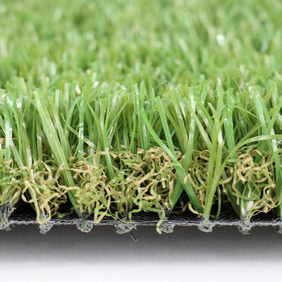 30mm Nylon Polymer Material Landscape Artificial Fake Grass Kháng nhiệt Bảo trì thấp