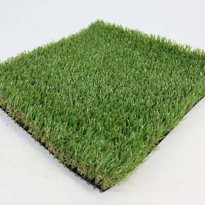30mm Nylon Polymer Material Landscape Artificial Fake Grass Kháng nhiệt Bảo trì thấp