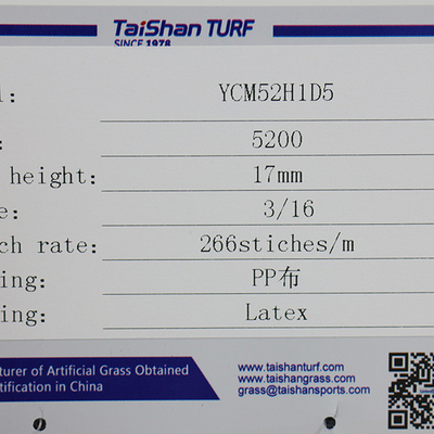 Taishan bền PP Curly Grass 12mm13mm15mm 17mm cho sân chơi trong nhà ngoài trời cho trẻ em Grass Golf Đặt cỏ đa thể thao xanh