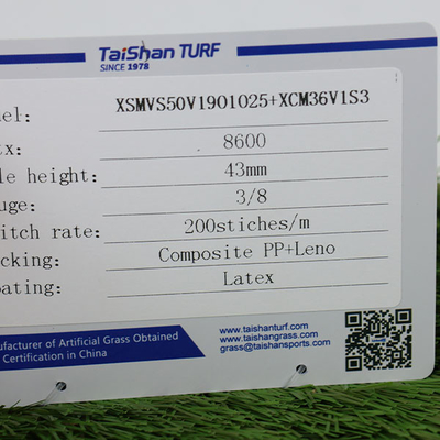Rút nước cỏ nhân tạo lỗ trong bao bì cuộn để dễ dàng lắp đặt và bảo trì thấp