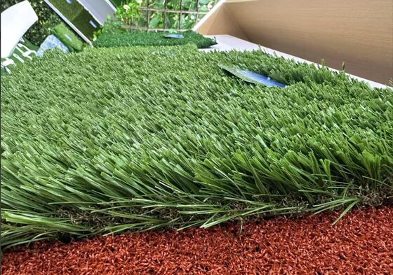 36mm Compound Cloth Saro Backing FIFA Standard Football Non Infill Artificial Turf Rate High Density Không cần nhựa nhựa