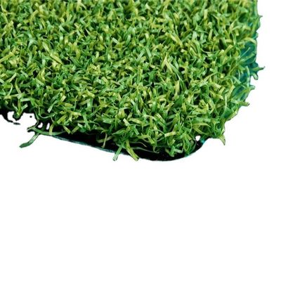 Cỏ nhân tạo golf với chiều cao đống 17mm mật độ cao và chất kết dính PU cho cây xanh nhựa tổng hợp