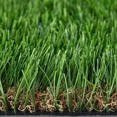 30MM Cỏ nhân tạo không nhồi màu xanh lá cây được sử dụng cho khu vực vật nuôi hoặc vườn trên mái với khả năng chống tia cực tím và độ đàn hồi tốt