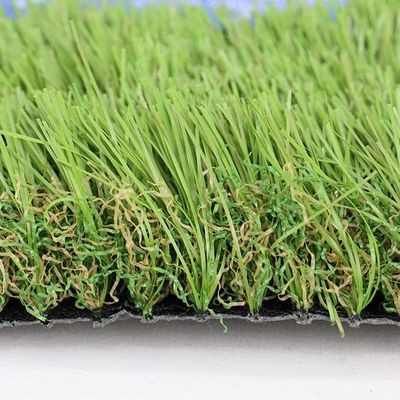 Kháng tia cực tím Bảo trì thấp 4 màu pha trộn cảnh quan Cỏ nhân tạo cho không gian ngoài trời