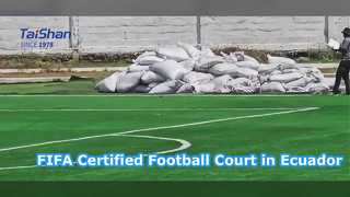 Sân bóng đá được FIFA chứng nhận mới được lắp đặt tại Quần đảo Galápagos của Ecuador